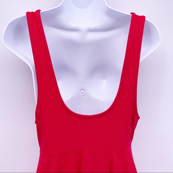 Cooperative Red Fit and Flare Mini Dress Size M - Picture 8 of 8
